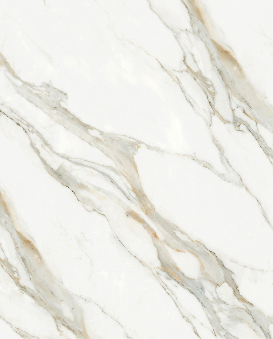 Carrara Gold — superficie de mármol porcelánico